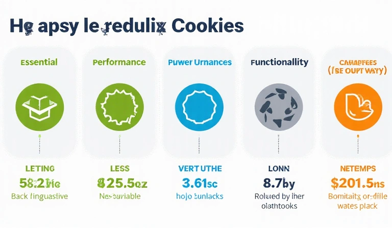 Különböző cookie típusok